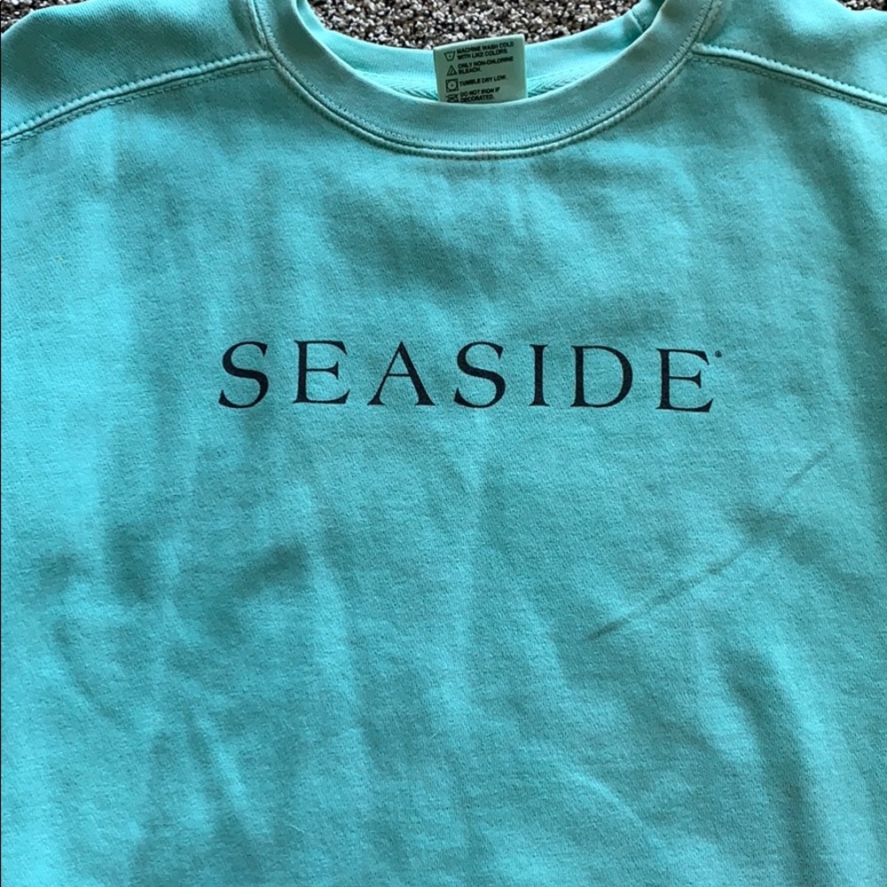 teal seaside sweatshirt (s)